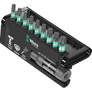 Wera 967/9 TX Impaktor TORX Bitkészlet (9 részes)